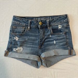 American Eagle Hi Rise Shorts